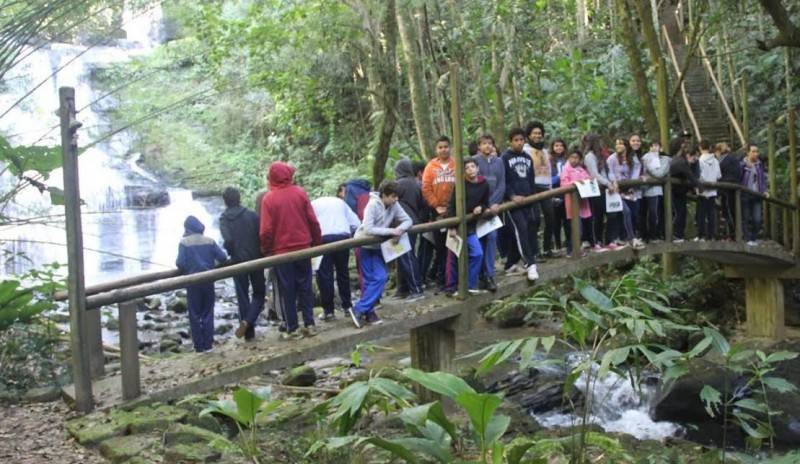 Interesse pela água é despertado em saída a campo — foto 1
