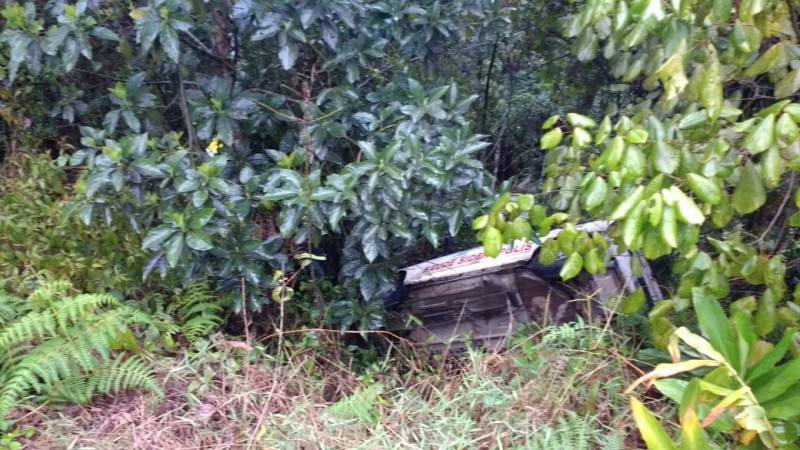 Motorista da secretaria de Saúde perde controle da direção e capota — foto 1