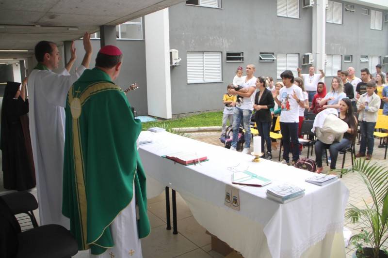 Missa é realizada no CT do Tigre — foto 1