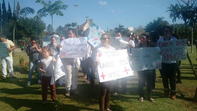 Sindicato da Saúde pede solução para crise do Hospital Santa Catarina — foto 1