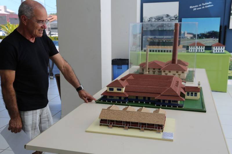 Maquete reproduz antiga Vila Operária de Imbituba — foto 1