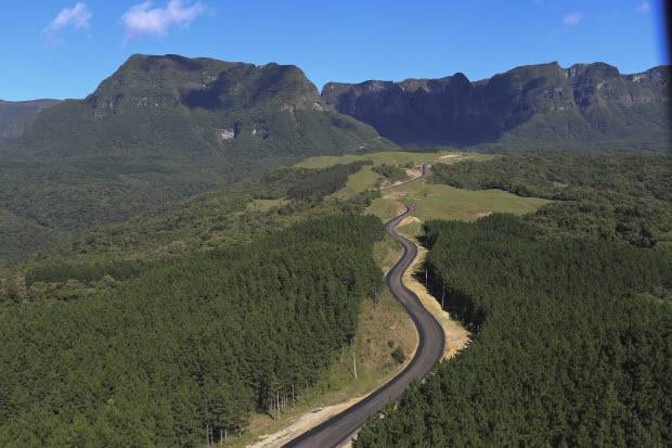 Serra do Corvo Branco pavimentada até o fim deste ano — foto 1