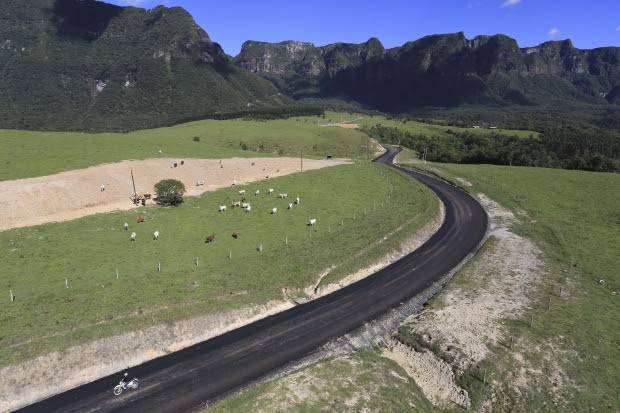 Serra do Corvo Branco pavimentada até o fim deste ano — foto 2