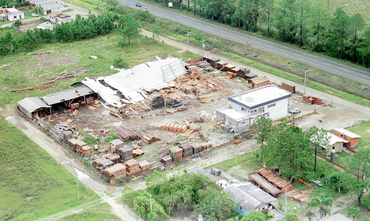 VÍDEO: Furacão Catarina completa 13 anos de destruição — foto 1