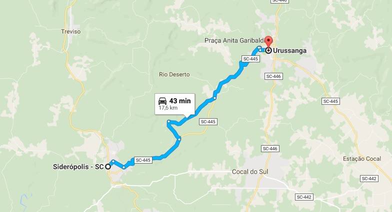 Esperança de asfalto no caminho de Siderópolis a Urussanga — foto 2