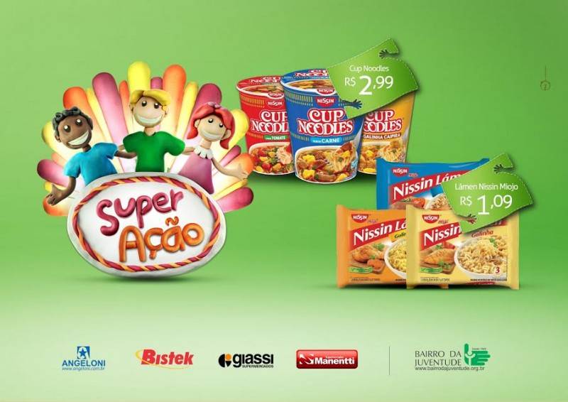 Em maio, produtos da Nissin colaboram com o Bairro da Juventude — foto 1