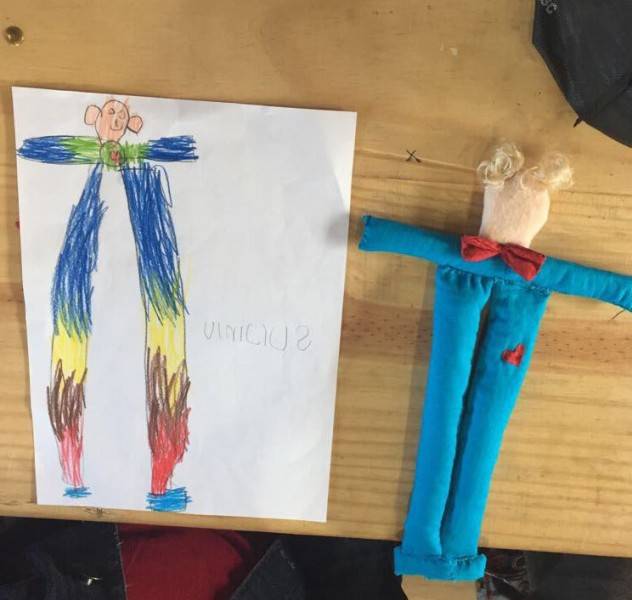 Projeto Presença dá vida a bonecos desenhados por crianças — foto 6
