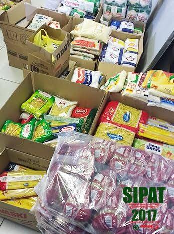 Três toneladas de alimentos e produtos de higiene arrecadados em gincana — foto 1