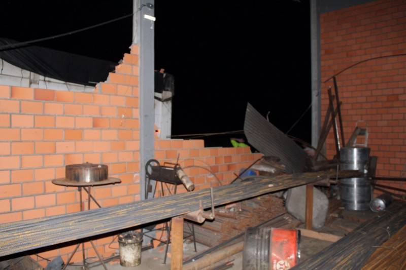Prefeitura de Treviso contabiliza prejuízos causados pelo vento — foto 2