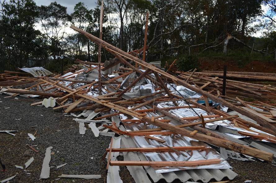 Siderópolis em Situação de Emergência após fortes ventos — foto 10