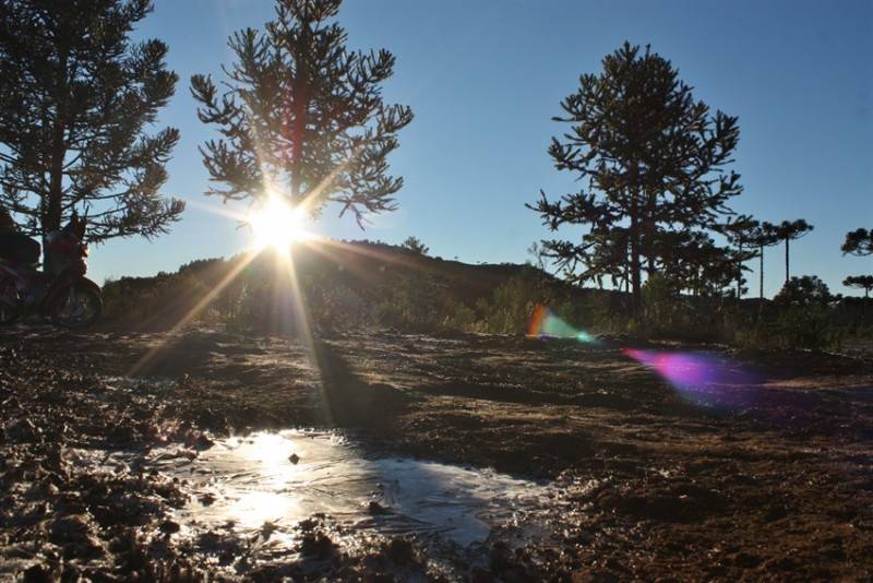 Com 7,8 graus negativos, São Joaquim amanhece esbranquiçado — foto 19