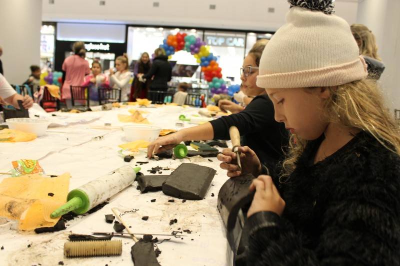 Arte na colônia de férias do Nações Shopping — foto 2