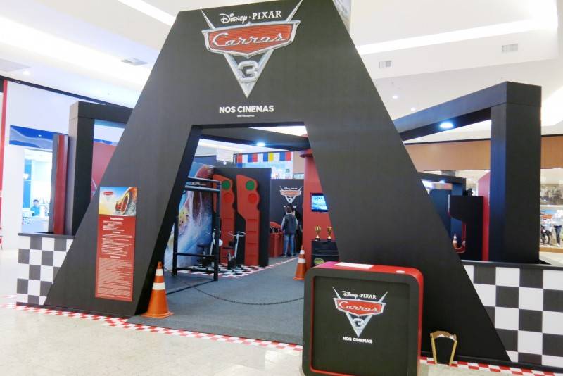 Nações Shopping apresenta circuito interativo Disney Carros — foto 1