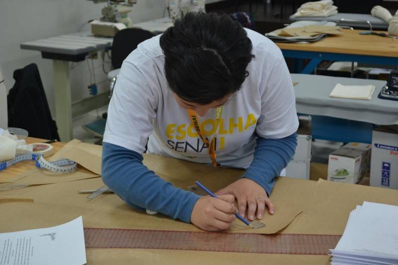 Estudantes disputam etapa da Olimpíada do Conhecimento no Senai Criciúma — foto 2