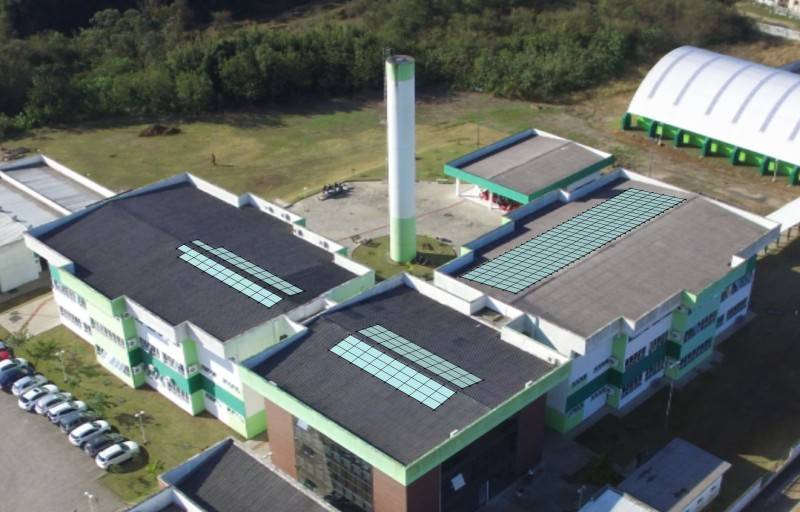 Começa instalação da usina fotovoltaica no Ifsc — foto 1