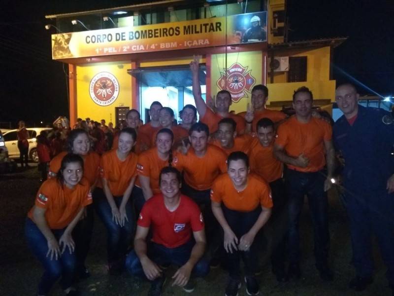 Integrantes da comunidade são formados pelo Corpo de Bombeiros de Içara — foto 2