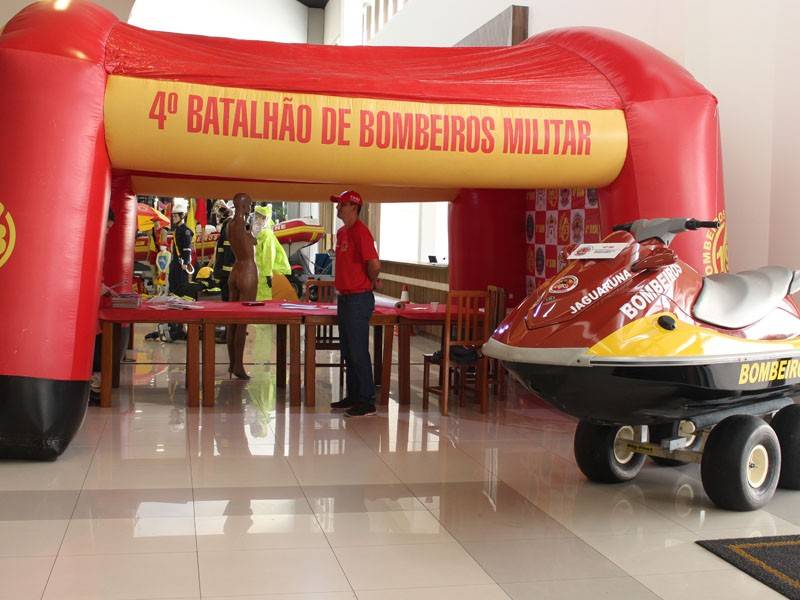 Center Shopping recebe a exposição do Corpo de Bombeiros — foto 1