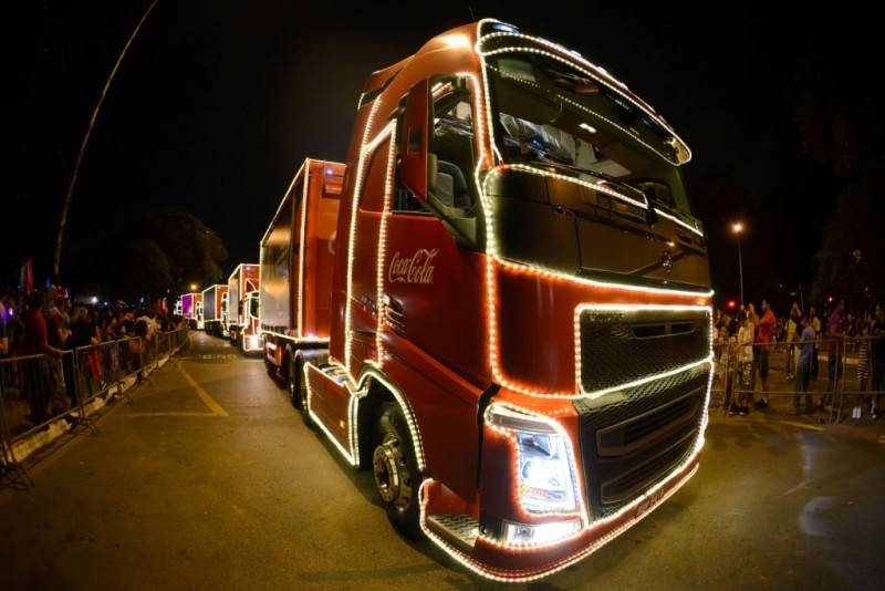 Caravana da Coca-Cola no Sul de SC neste fim de semana — foto 1
