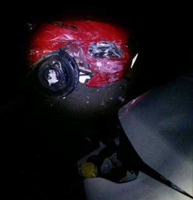 Vítima de acidente é encontrada caminhando as margens da BR 101 em Sombrio — foto 1