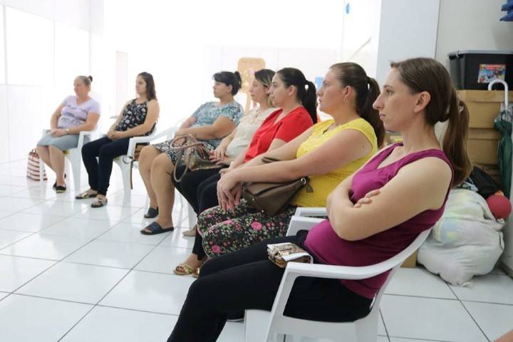 Gestantes participam de capacitação promovida pelo Nasf — foto 2