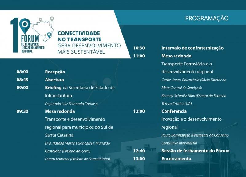 Amrec vai sediar 1º Fórum de Transporte e Desenvolvimento Regional — foto 2