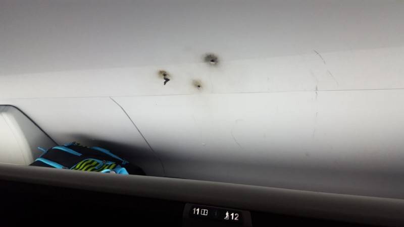 Ônibus de comerciantes que saiu de Tubarão é assaltado — foto 1