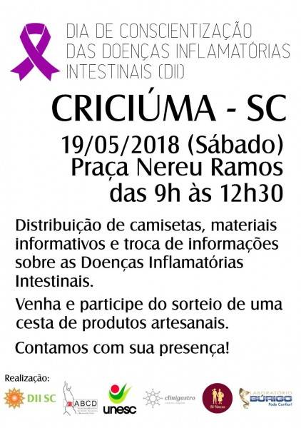 Maio Roxo chama a atenção para as doenças inflamatórias intestinais — foto 1