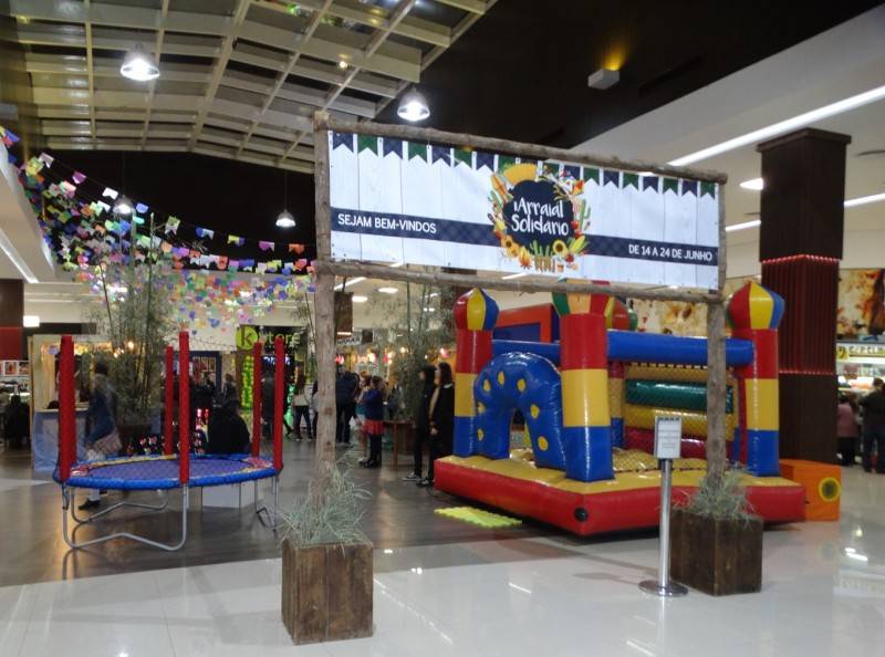 Folia junina no Arraial Solidário do Criciúma Shopping — foto 1