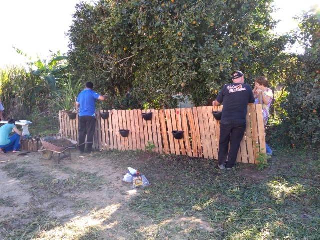 Segunda horta comunitária é implantada na comunidade de Vila Rica — foto 2