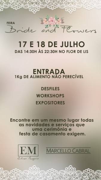 Feira Bride and Flowers apresenta novidades do mercado de casamentos — foto 1