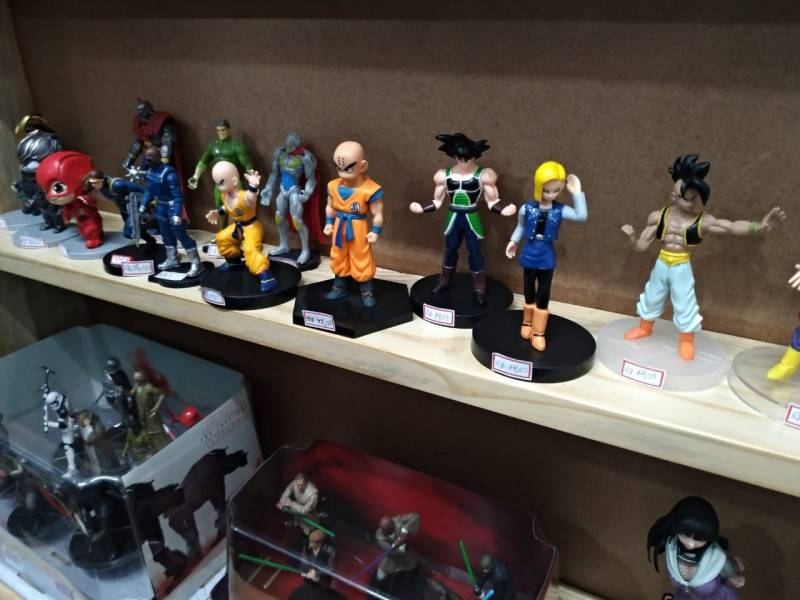 Miniaturas colecionáveis presentes na Feira do Livro de Criciúma — foto 2