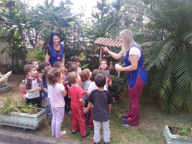 Crianças do CEI Afasc Professor Lapagesse estudam metamorfose da borboleta — foto 2