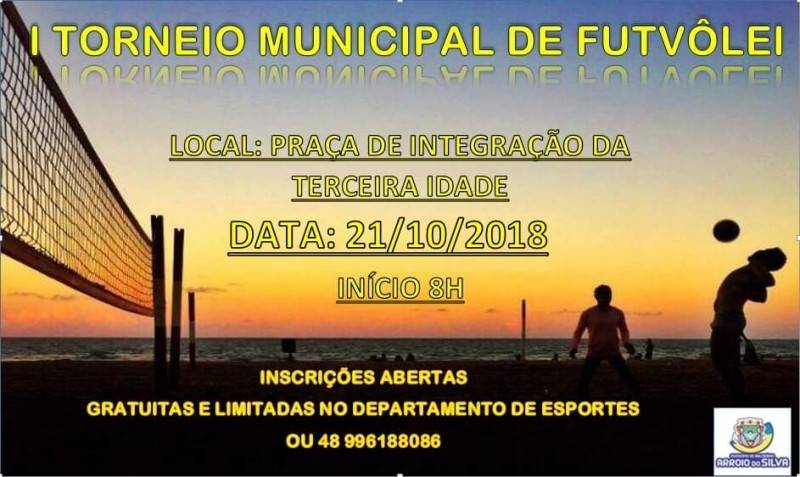 I Torneio Municipal de Futvôlei acontece neste domingo em Arroio do Silva — foto 1