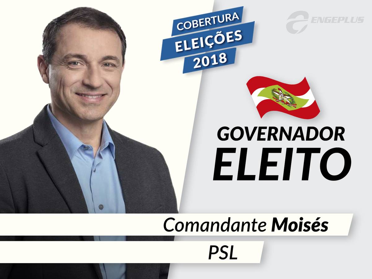 Comandante Moisés é o novo governador de Santa Catarina — foto 1