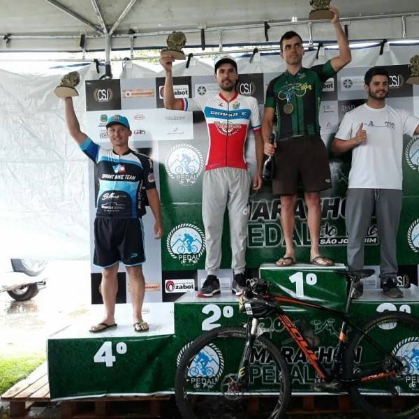 Após 60km percorridos, ciclista Sideropolitano conquista segundo lugar em competição — foto 1