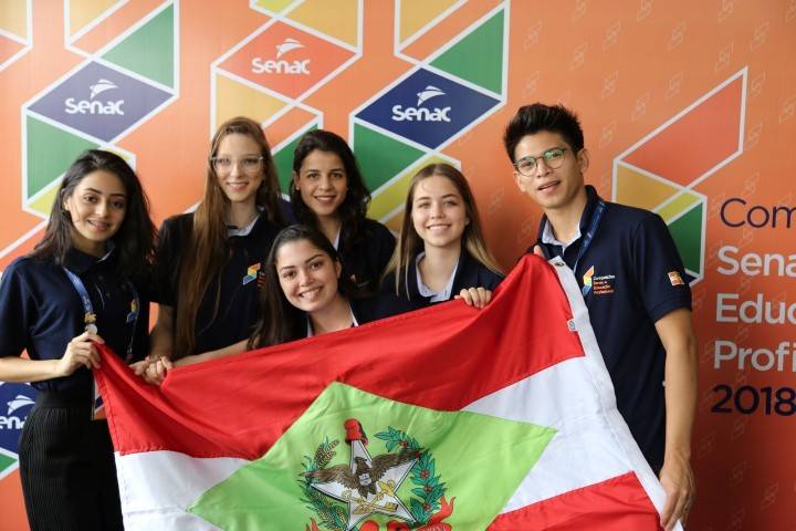 Alunos do Senac SC conquistam medalhas em competição nacional — foto 1
