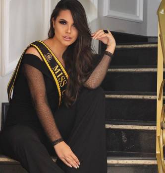 Bruna Vitali embarca para o concurso de Miss Brasil — foto 1