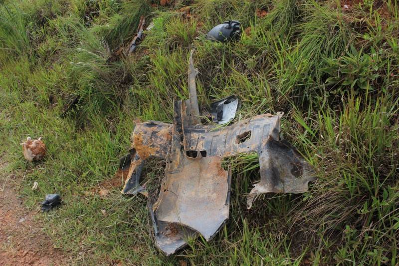 Engavetamento com três veículos é registrado na Rodovia Antônio Darós — foto 2