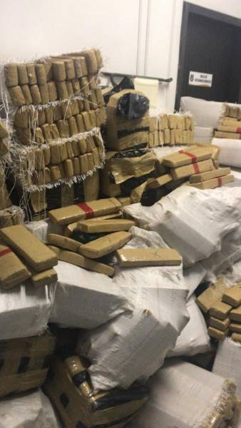 Polícia Civil apreende 1,7 tonelada de maconha — foto 1