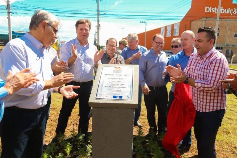 Revitalização da SC-445 e pavimentações são entregues em Içara — foto 1