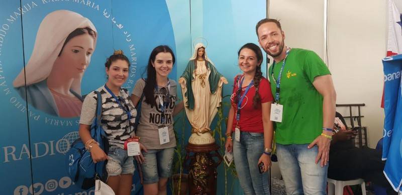 Jovens de Içara relatam primeiros momentos de vivência na JMJ — foto 6