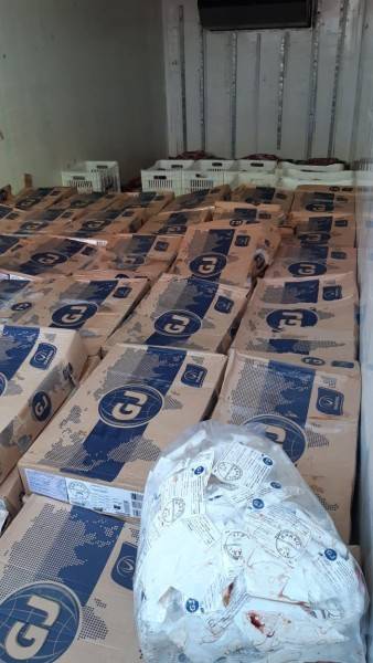 Quatro toneladas de carne roubada são recuperadas em Tubarão — foto 2