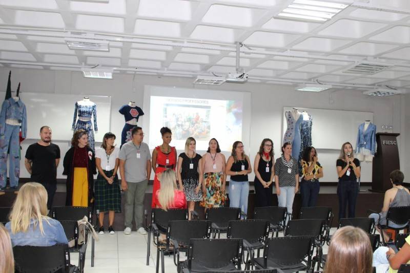 Troca de experiências dá início ao ano letivo no curso de moda Senai/ Unesc — foto 5