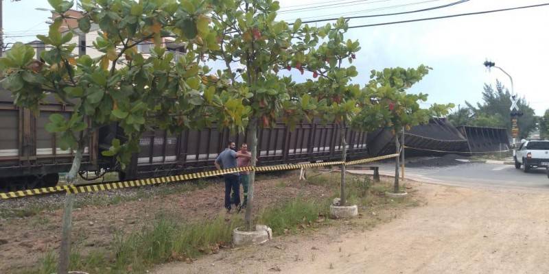 Ferrovia Tereza Cristina emite nota sobre acidente com vagões — foto 1
