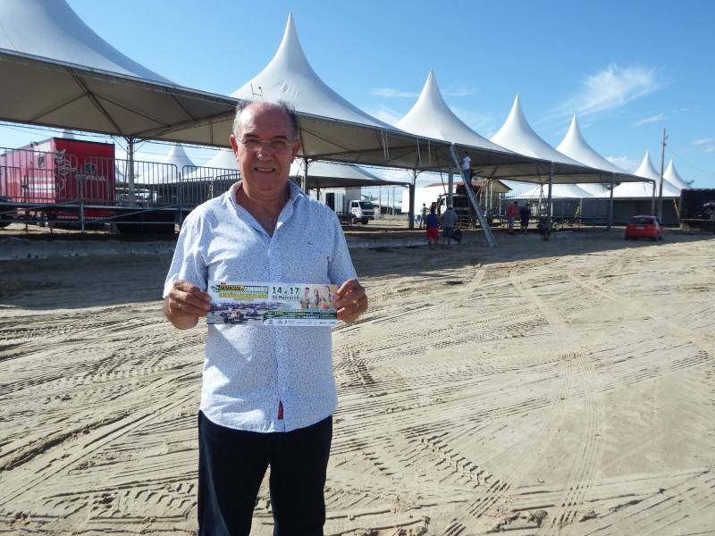 Parque da arrancada recebe estrutura do mega evento que inicia nesta quinta-feira — foto 3
