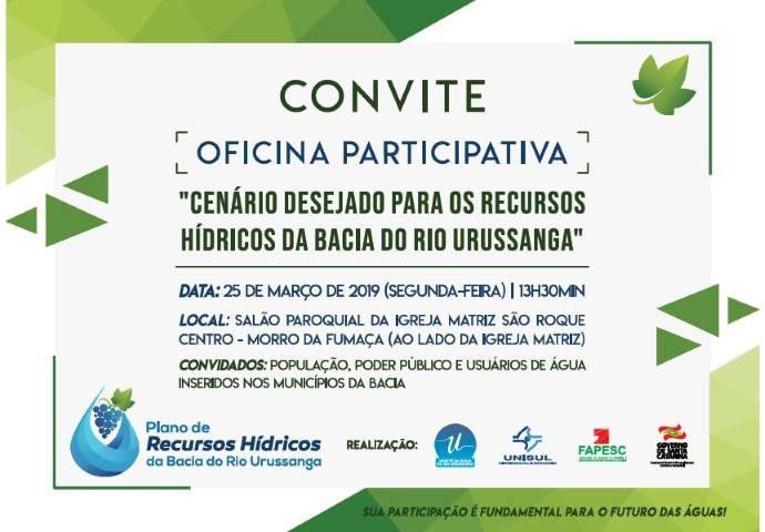 Futuro da bacia do Rio Urussanga será decidido em oficinas participativas — foto 2