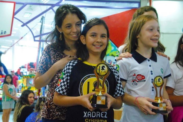 Criciumenses conquistam medalhas em estaduais de xadrez na cidade — foto 1