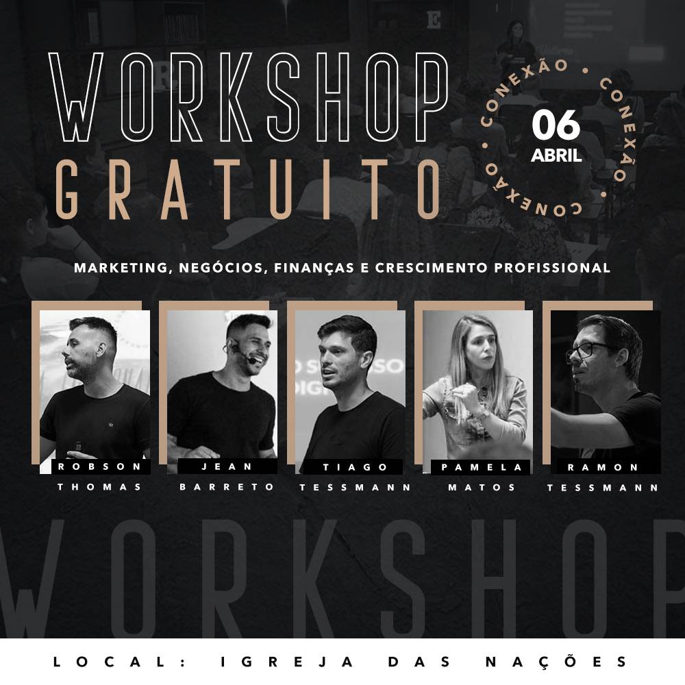 Marketing, negócios, finanças e crescimento profissional em workshop gratuito — foto 1