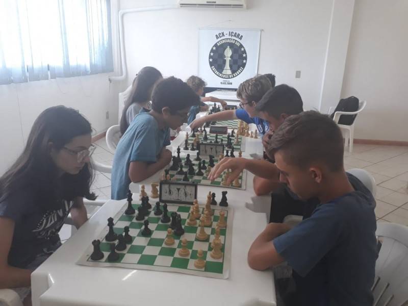 Enxadristas de Criciúma e Içara disputam Festival Catarinense da Juventude — foto 1