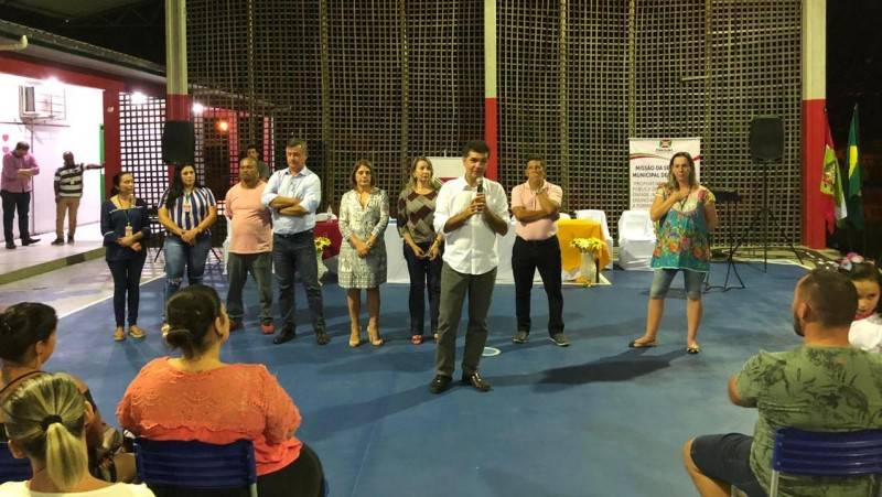 Inaugurada reforma e ampliação da Escola Municipal Acácio Alfredo Villain — foto 1